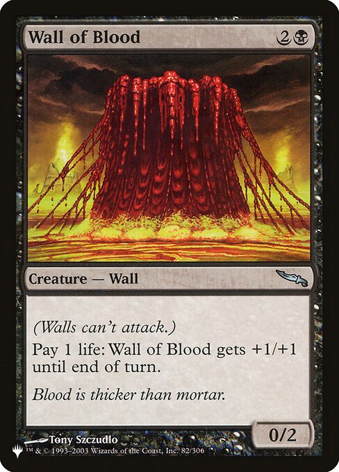 Wall of Blood - Nonfoil