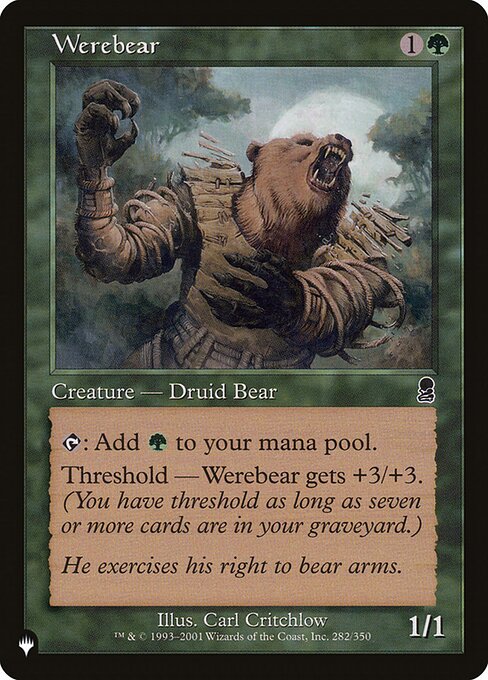 Werebear - Nonfoil