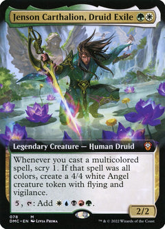 Jenson Carthalion, Druid Exile (Extended Art)