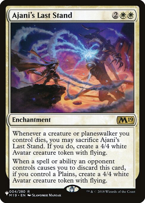 Ajani's Last Stand - Nonfoil
