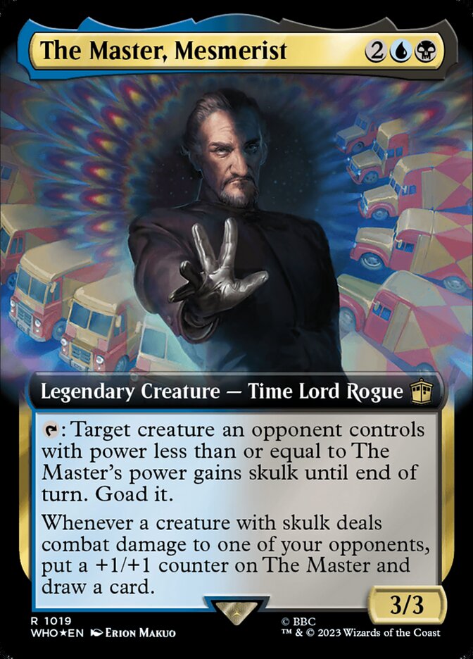 The Master, Mesmerist (Extended Art - Surge Foil)