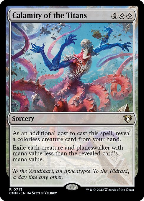 Calamity of the Titans - Nonfoil