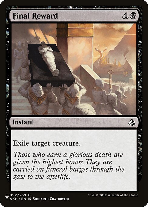 Final Reward - Nonfoil