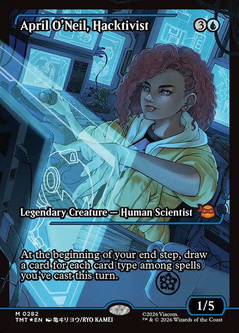 April O'Neil, Hacktivist - Nonfoil