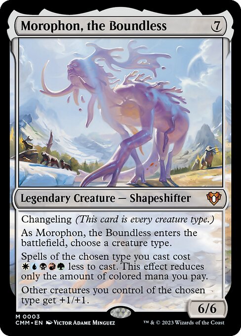 Morophon, the Boundless - Nonfoil
