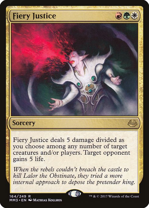 Fiery Justice - Nonfoil