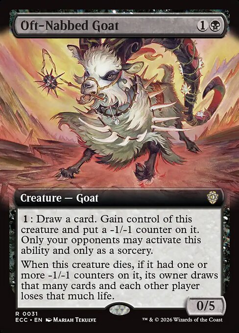 Oft-Nabbed Goat - Nonfoil