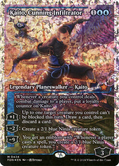 Kaito, Cunning Infiltrator (Showcase - Fracture Foil)