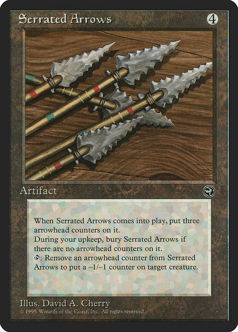 Serrated Arrows - Nonfoil
