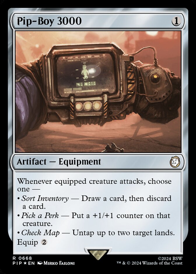 Pip-Boy 3000 (Surge Foil)