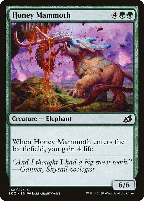 Honey Mammoth - Nonfoil