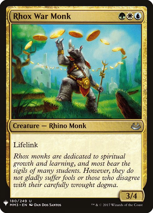 Rhox War Monk - Nonfoil