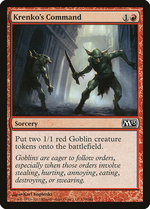 Krenko's Command - Nonfoil