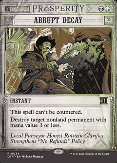 Abrupt Decay (Showcase)