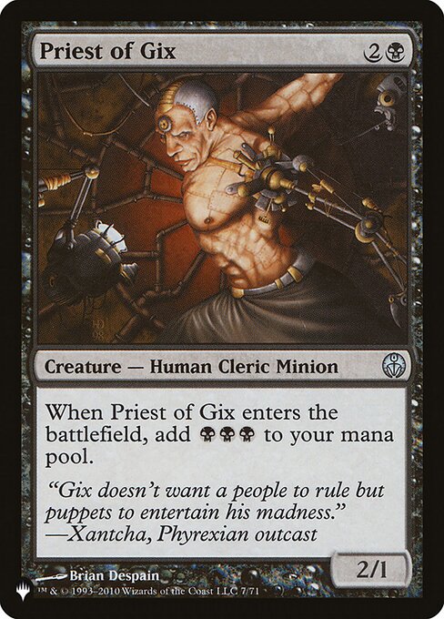 Priest of Gix - Nonfoil