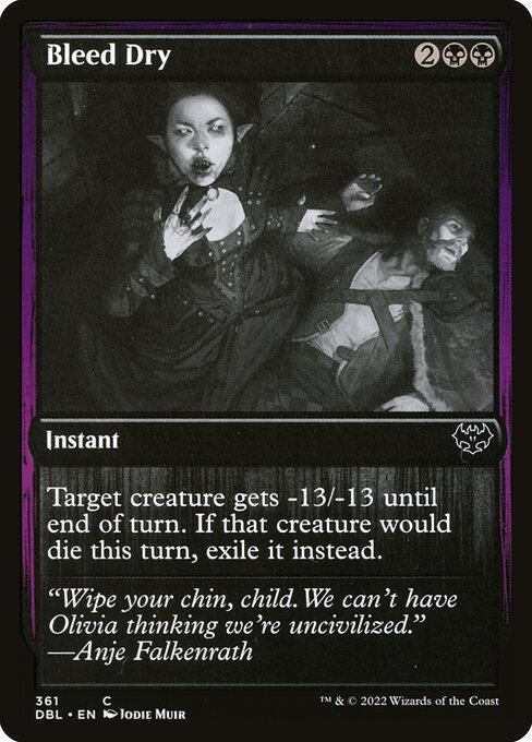 Bleed Dry - Nonfoil