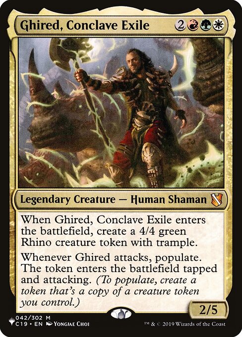 Ghired, Conclave Exile - Nonfoil