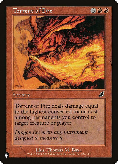 Torrent of Fire - Nonfoil
