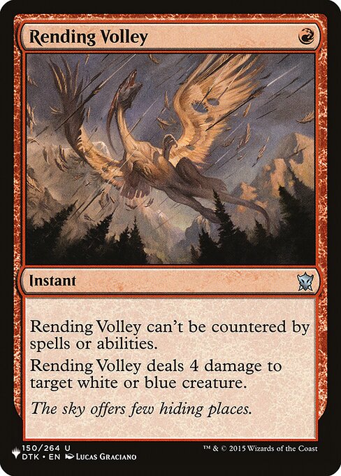 Rending Volley - Nonfoil