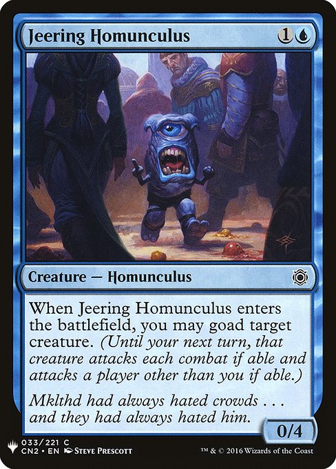 Jeering Homunculus - Nonfoil