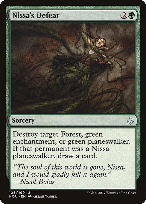 Nissa's Defeat - Nonfoil