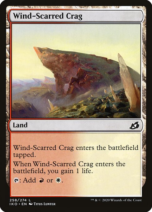 Wind-Scarred Crag - Nonfoil