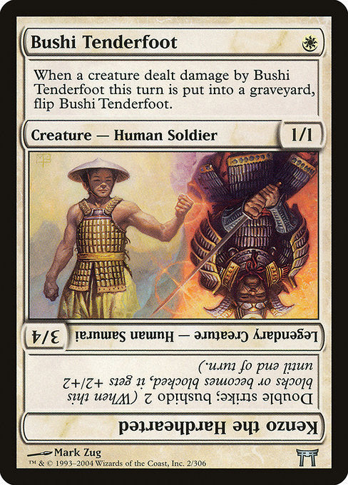 Bushi Tenderfoot // Kenzo the Hardhearted - Nonfoil
