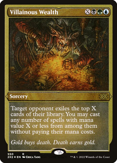 Villainous Wealth - Etched