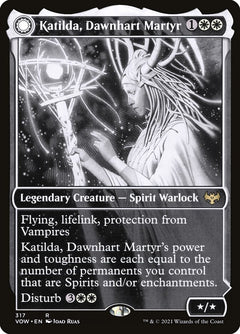 Katilda, Dawnhart Martyr // Katilda's Rising Dawn (Showcase)
