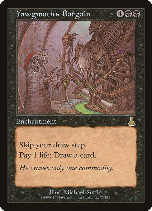 Yawgmoth's Bargain - Nonfoil