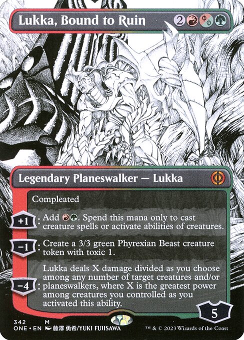 Lukka, Bound to Ruin - Nonfoil