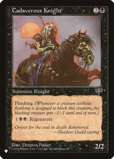 Cadaverous Knight - Nonfoil