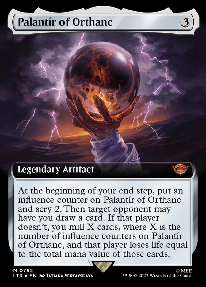 Palantír of Orthanc (Extended Art)