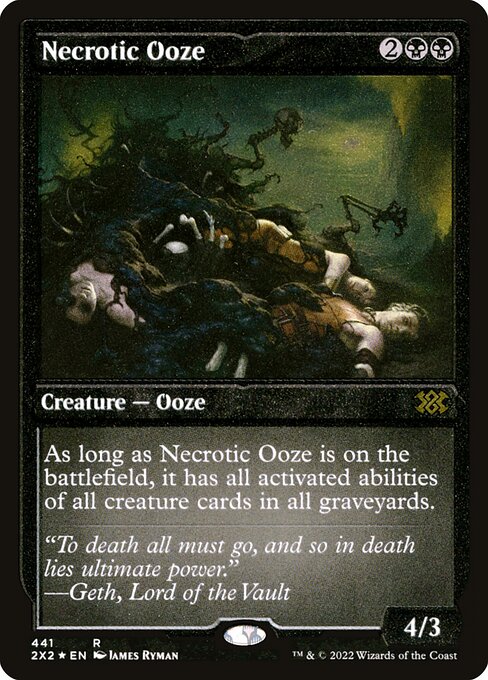 Necrotic Ooze - Etched