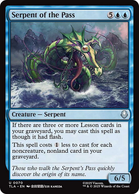 Serpent of the Pass - Nonfoil