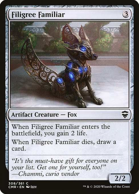 Filigree Familiar - Nonfoil