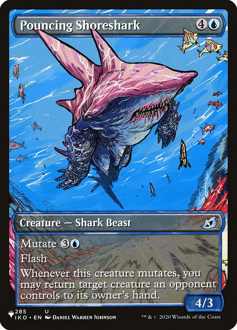 Pouncing Shoreshark - Nonfoil