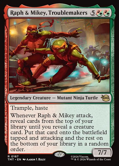 Raph & Mikey, Troublemakers - Nonfoil