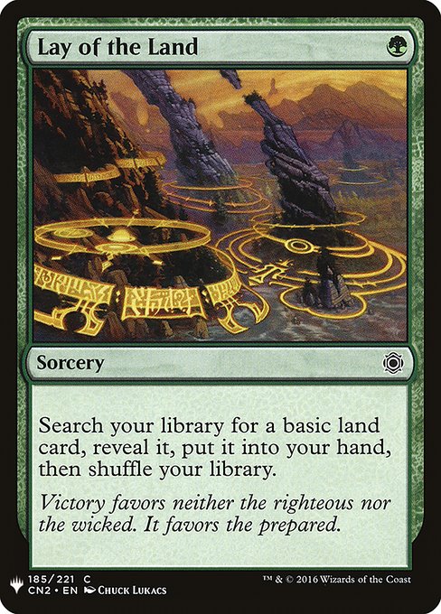 Lay of the Land - Nonfoil