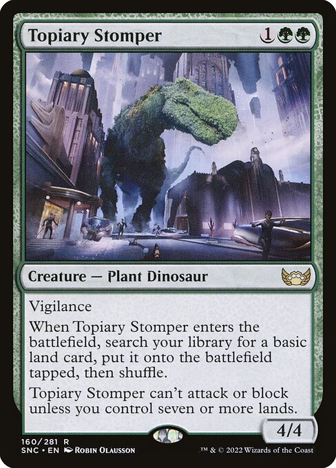 Topiary Stomper - Nonfoil