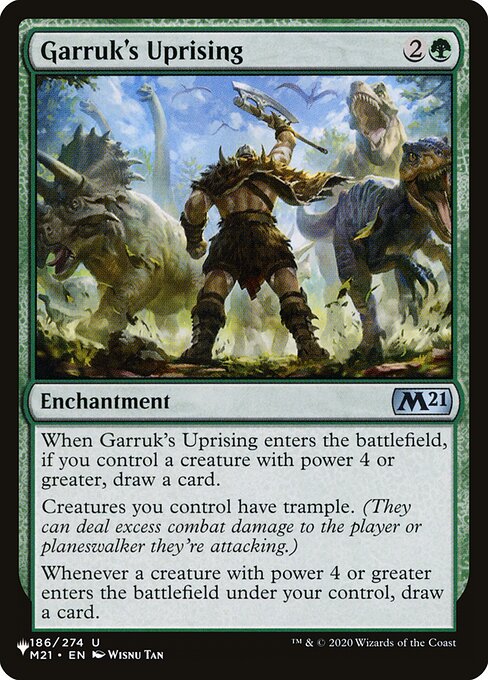Garruk's Uprising - Nonfoil