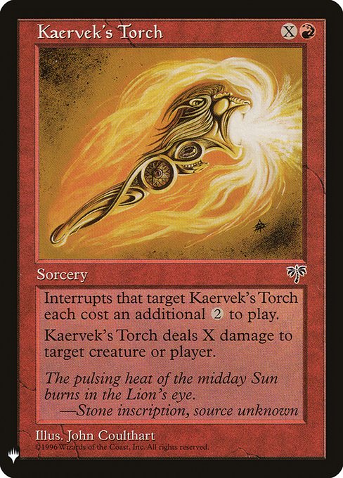 Kaervek's Torch - Nonfoil