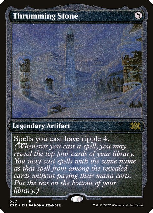 Thrumming Stone - Etched