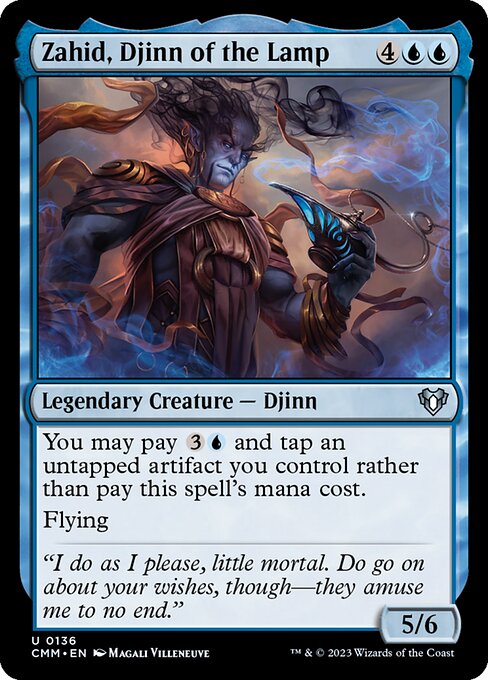 Zahid, Djinn of the Lamp - Nonfoil