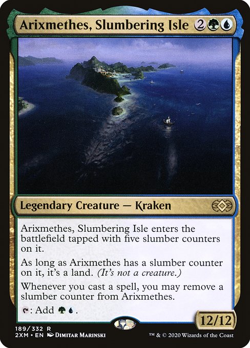 Arixmethes, Slumbering Isle - Nonfoil