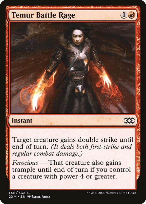 Temur Battle Rage - Nonfoil