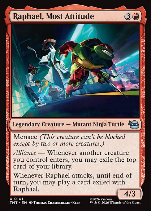 Raphael, Most Attitude - Nonfoil