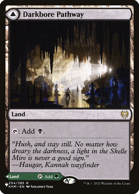 Darkbore Pathway // Slitherbore Pathway - Nonfoil