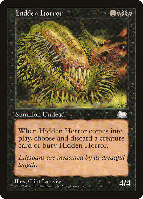 Hidden Horror - Nonfoil