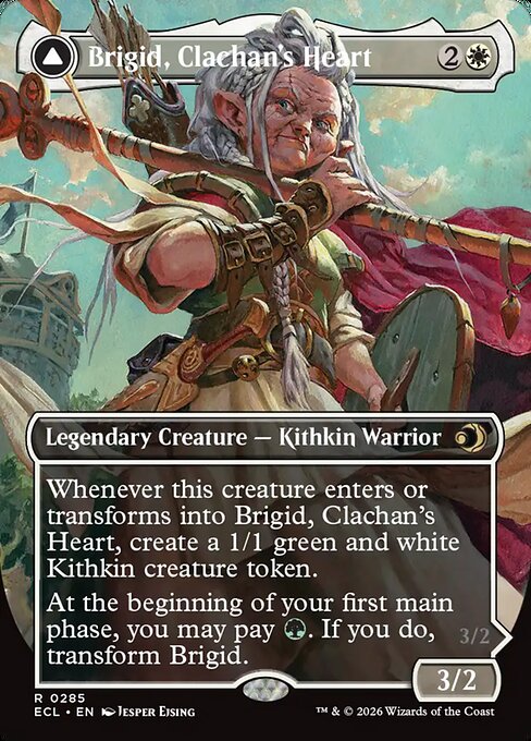 Brigid, Clachan's Heart // Brigid, Doun's Mind - Nonfoil